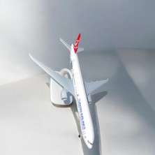 Kids Thy Logolu Maket Metal Uçak Modeli Boeing 777 Hediyelik Masa Ofis Dekor