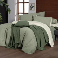 Sarev mood comfort  kenyon tek kişilik nevresim takımı yeşil