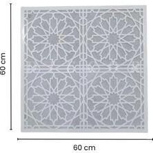 Diecor LED Döşenebilir Asma Tavan Uyumlu 60*60 Selçuklu Tavan Paneli