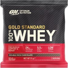 Gold Standard Shaker 500ML Protein Karıştırıcı Şişe Spor Için Pratik ve Dayanıklı -  Whey Gold Standard Çikolata Aromalı Şase 31G 1 Servis