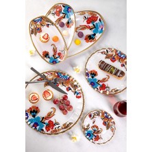 Jasper 27 Parça Çiçek Desenli Kahvaltı Takımı Baharın Tazeliği Sofranızda!