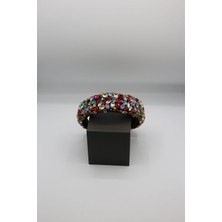 Glittersyb Hollywood Taşlı Kadın Tacı