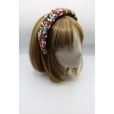 Glittersyb Hollywood Taşlı Kadın Tacı