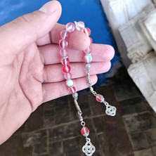 Zaza Tesbih Termal Kuvars Taşı Doğal Taş Sallamalık Tesbih Doğal Taş Tesbih