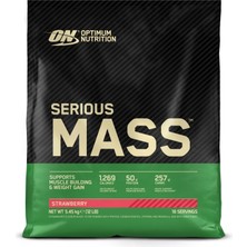 Serious Mass Çilek 5.45KG 16 Servis Creatine Aromasız 317G 93 Servis Kas ve Enerji Destek Seti