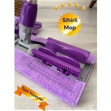 Ang Temizlik  Mikrofiber Mandallı Mop Xxl Islak Mendil Uyumlu