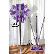 Ang Temizlik  Mikrofiber Mandallı Mop Xxl Islak Mendil Uyumlu