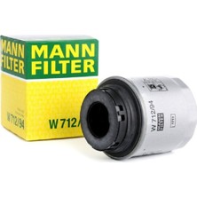Mann Filter YAĞ FİLTRESİ SKODA Rapid Hatchback 1.2 TSI 07.2012 - ... 1197 cm3 105 hp