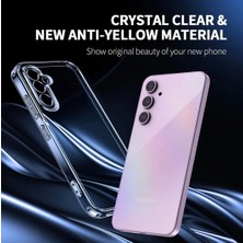 Etiget Samsung Galaxy A55 Kılıf Şeffaf Silikon + 2 Adet Cam Ekran Koruyucu Seti