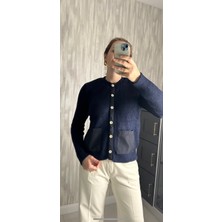 Dnz Fashion Düğmeli Hırka