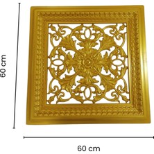 Diecor LED Döşenebilir Asma Tavan Uyumlu 60X60 Dekoratif Avangart Tavan Paneli