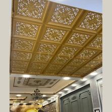Diecor LED Döşenebilir Asma Tavan Uyumlu 60X60 Dekoratif Avangart Tavan Paneli