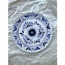 Dekoratif Duvar Tabağı Mutfak Bahçe Balkon Süsü Desenli Çiçekli Renkli Mandala Etnik Tabak No:28