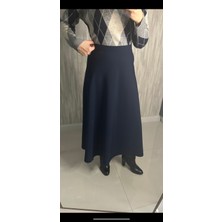 Dnz Fashion Uzun Kloş Etek