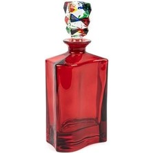 Mikasa Moor Kırmızı Renkli Cam Şişe 30 cm  800ML P091.331962