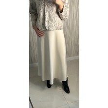 Dnz Fashion Uzun Kloş Etek