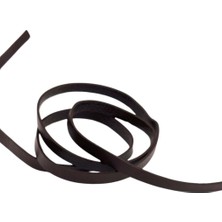 Angel Çanta Aksesuar Koyu Kahve Renk Gerçek Deri 8 mm Şerit Deri Ip