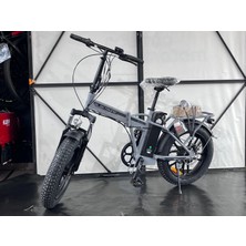 Elektrone Zuma - 20" - Katlanır - 7 Vites - M.disc - Elektrikli - Nardo Gri - Siyah