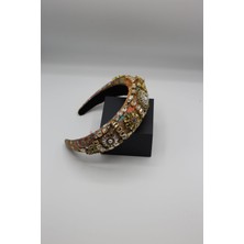Glittersyb Milano Taşlı Kadın Tacı