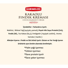Karmelon Şeker Ilavesiz Proteinli Kakaolu Fındıklı Krema 330 gr