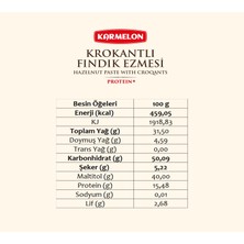 Karmelon Şeker Ilavesiz Proteinli Fındık Ezmesi 330 gr