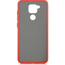 Redmi Note 9 Uyumlu Kılıf Mat Renkli Parmak Izi Yapmayan Özel Tasarım Fri Silikon