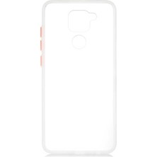 Redmi Note 9 Uyumlu Kılıf Mat Renkli Parmak Izi Yapmayan Özel Tasarım Fri Silikon