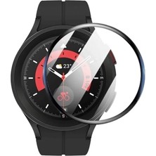 Ekoodukkan Samsung Galaxy Watch 5 - 44MM Uyumlu 5d Tam Kaplama Full Nano Ekran Koruyucu