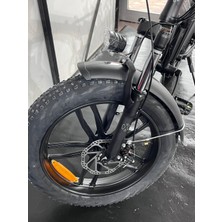 Elektrone Zuma - 20" - Katlanır - 7 Vites - M.disc - Elektrikli - Mat Siyah - Gri