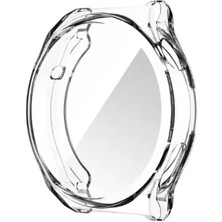 Ekoodukkan Huawei Watch 4 Uyumlu Tam Koruma Kasa ve Ekran Koruyucu Silikon Kılıf
