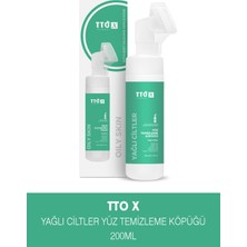 Tto x Yağlı Ciltlere Özel Çay Ağacı Içeren Aplikatörlü Yüz Köpüğü