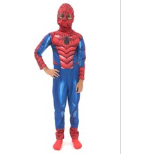 KADIKÖY KOSTÜM Çocuk Spiderman Kaslı Kostümü