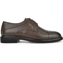 Ziya Erkek  Deri Klasik Ayakkabı 15148Z837 Kahve