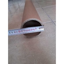 ÜN.K 1 Adet Karton Masura Karton Rulo Boy 1 Metre Iç Çap 9 cm Silindir Kutu Postüp Rulo