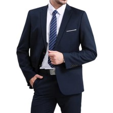 Erkek Lacivert 4 Drop Takım Elbise BGL-ST04305