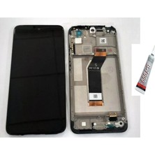 SDT Redmi 10 2022  Ekran Dokunmatik Çıtalı (Siyah) B7000 Yapıştırıcı