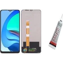 SDT Oppo A55  Ekran Dokunmatik Çıtalı (Siyah) B7000 Yapıştırıcı