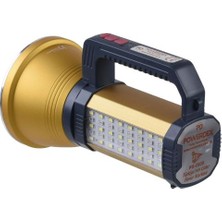 20 Watt 2000 Lümen LED Şarjlı El Feneri Çakarlı Işıldak PD-2900