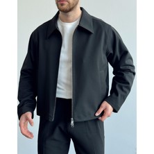 Erkek Özel Premium Seri Düz Model Oversize Kalıp Ceket