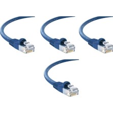 S-Link Cat6 RJ45 Lan Kablosu Uçları Hazır Takılı Bilgisayar Modem Internet Ethernet Kablosu