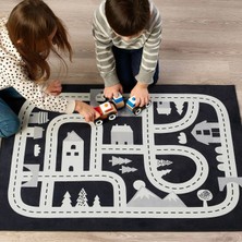 Ikea Markkrypare Çocuk Halısı, Koyu Gri, 74 x 100  cm
