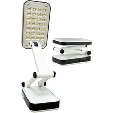 Techno Station 24 LED Katlanabilir Masa Lambası Işıldak Şarj Edilebilir Kamp Karavan Masa Lambası