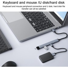 Pd 100W 5in1 Type-C To USB Çoklayıcı Çevirici Hub 5 Port / 2xusb / 3xtype-C
