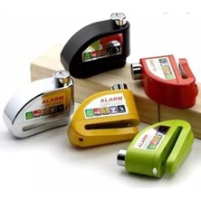 Locks Alarmlı Motosiklet Disk Kilidi Disk  Her Renk