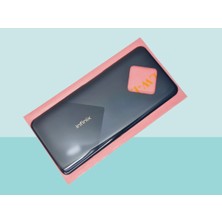 Tkgz Infinix ZERO 8 Uyumlu Arka Kapak Batarya Kapağı - SİYAH
