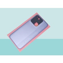 Tkgz Tecno Spark 8c Uyumlu Full Kasa Arka Kapak Batarya Kapağı - Mavi