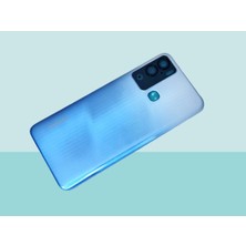 Tkgz Infinix Hot 12I Uyumlu Full Kasa Arka Kapak Batarya Kapağı - Mavi