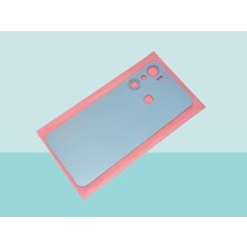 Tkgz Infinix Hot 12 Pro Uyumlu Arka Kapak Batarya Kapağı - Mavi