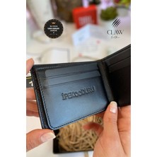 Claw Leather Siyah Erkek Cüzdanı ( Deri)