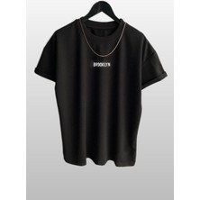 MEİLİFENG Brooklyn Baskılı 3lü Paket T-Shirt